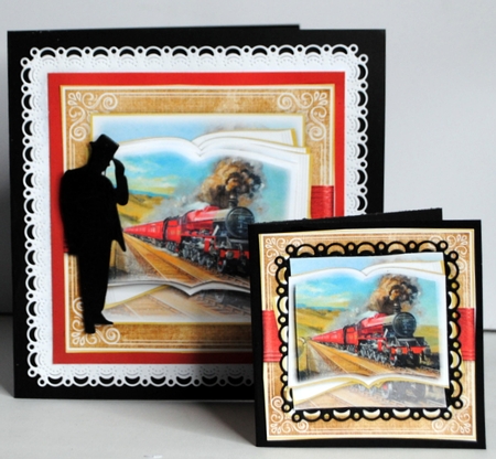 The Steam Train Open Book Bumper Set by Kristina Norbat