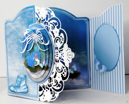 Little Baby Boy - Gatefold Card Mini Kit by Kristina Norbat