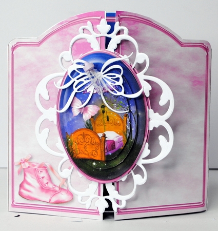 Little Baby Girl - Gatefold Card Mini Kit by Kristina Norbat