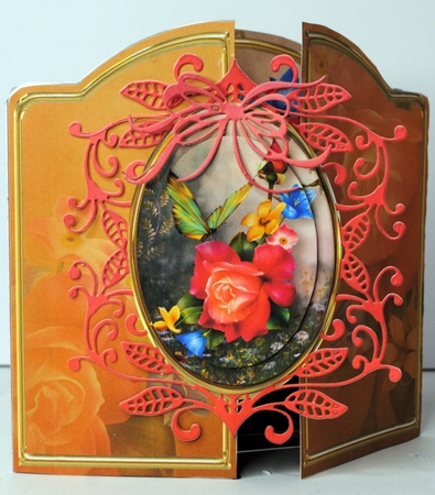 Garden Posy - Gatefold Card Mini Kit by Kristina Norbat