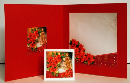 Christmas Lights - Decoupage Card Mini Kit by Kristina Norbat