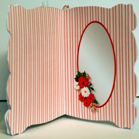 Christmas Cottage - Shaped Card Mini Kit by Kristina Norbat