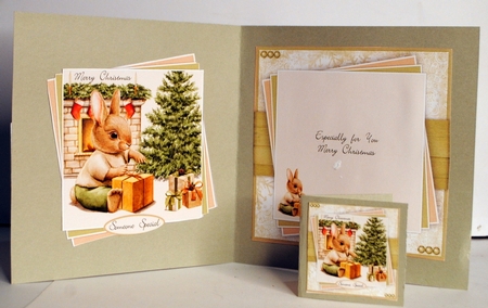 Bunny with Parcels Mini Kit by Kristina Norbat