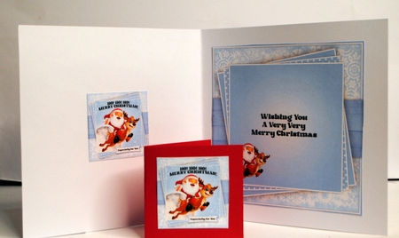 Flying Santa Mini Kit by Kristina Norbat
