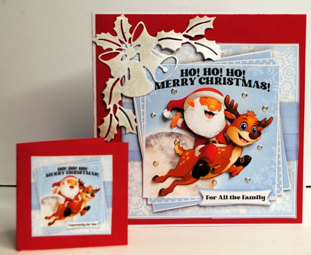 Flying Santa Mini Kit by Kristina Norbat