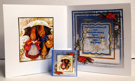 8x8 Mini Kit, Rabbits Shopping List by Kristina Norbat