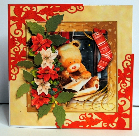 Letter to Santa - Decoupage Card Mini Kit by Kristina Norbat