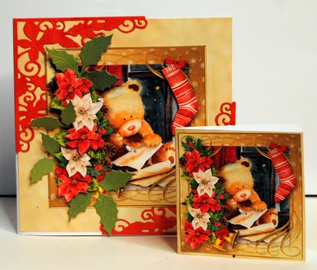 Letter to Santa - Decoupage Card Mini Kit by Kristina Norbat