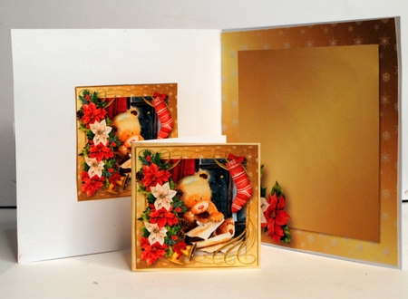 Letter to Santa - Decoupage Card Mini Kit by Kristina Norbat