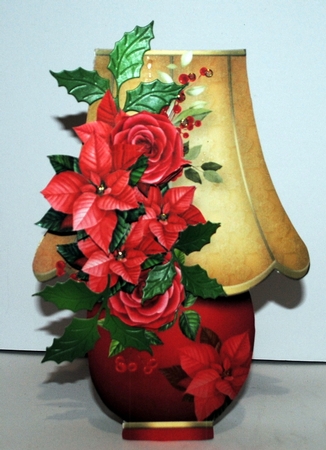 Christmas Bouquet - Lamp Card Mini Kit by Kristina Norbat