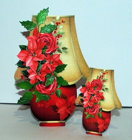 Christmas Bouquet - Lamp Card Mini Kit by Kristina Norbat