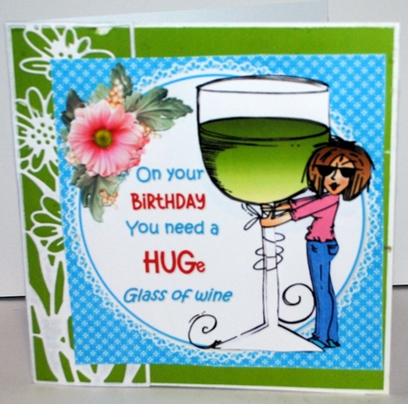 Birthday Hug 8x8 & A5 mini kit by Kristina Norbat