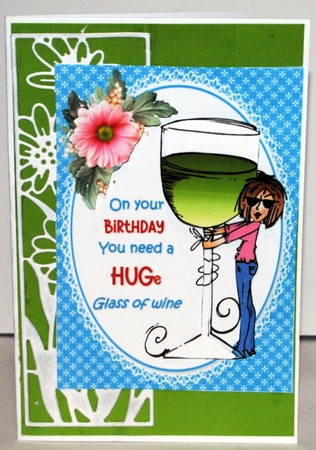 Birthday Hug 8x8 & A5 mini kit by Kristina Norbat