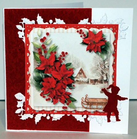 Winter Morning - Decoupage Card Mini Kit by Kristina Norbat