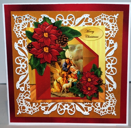 Envelop Classic Christmas Nativity by Kristina Norbat