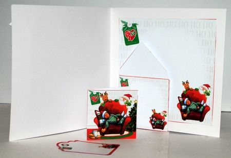 Twas the night before my first Christmas 8x8 & A5 mini kit by Kristina Norbat