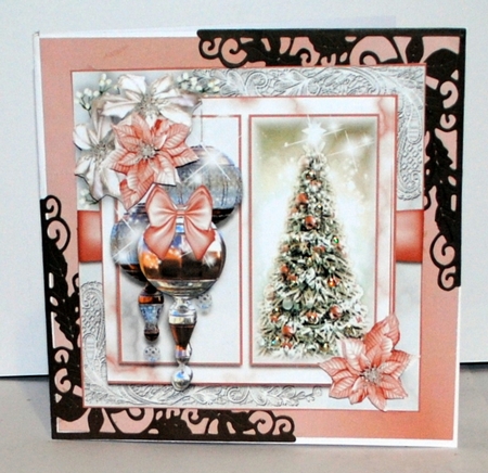 Rose Gold Christmas tree  by Kristina Norbat