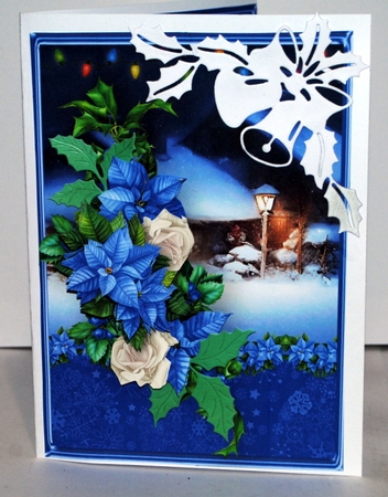 Going Home for Christmas - A4 Decoupage Card Mini Kit by Kristina Norbat