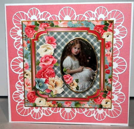 Victorian Garden - Layered Card Mini Kit by Kristina Norbat