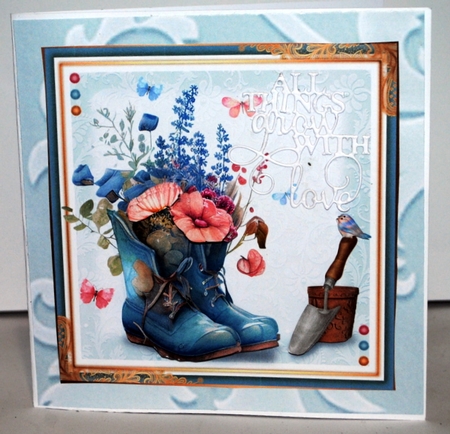The Blue Garden Boot by Kristina Norbat