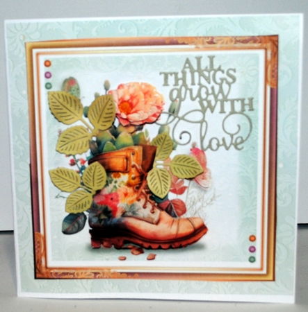 The Floral Yard Boot by Kristina Norbat