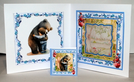 8x8 Mini Kit I love You Too by Kristina Norbat