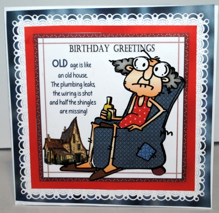 Gus old age and old houses 7x7 & A5 mini kit by Kristina Norbat