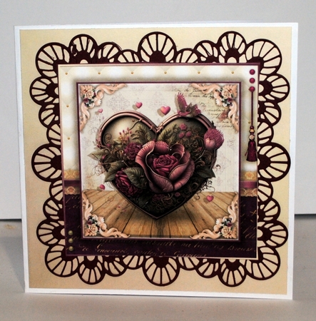 The Burgundy Heart by Kristina Norbat