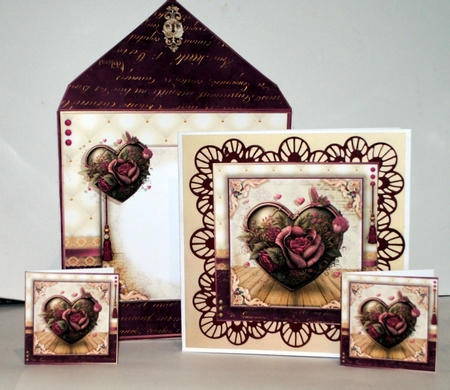 The Burgundy Heart by Kristina Norbat
