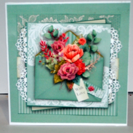 Envelope bouquet by Kristina Norbat