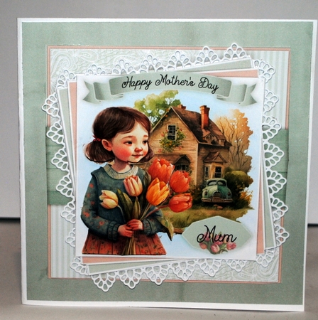 Tulips for Mum 2 Mini Kit by Kristina Norbat