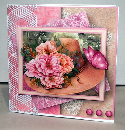 Summer Hat - Multi-Layer Card Mini Kit by Kristina Norbat