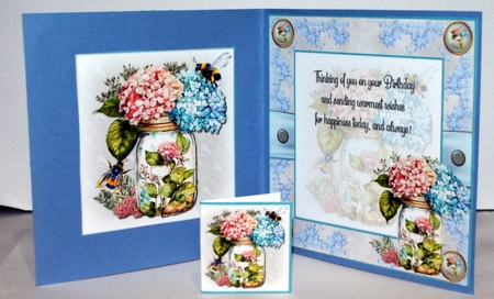 Floral Greetings by Kristina Norbat