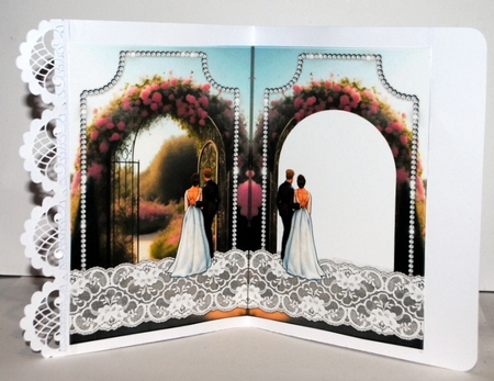 A5 Romantic Wedding Mini Kit by Kristina Norbat