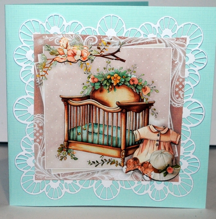 Boho Baby Mini Kit #4 **Includes card front with no flowers or clothes**    by Kristina Norbat