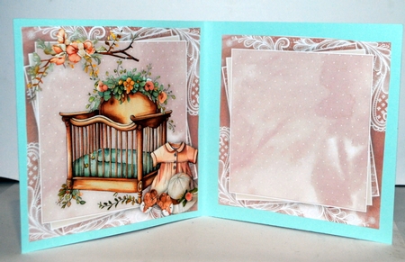 Boho Baby Mini Kit #4 **Includes card front with no flowers or clothes**    by Kristina Norbat