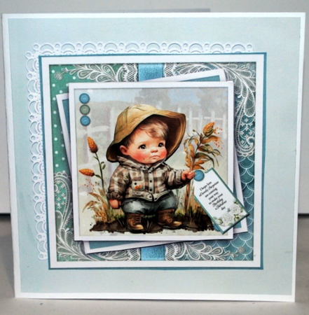 Just a boy and his wheat Series KIT-ONE by Kristina Norbat