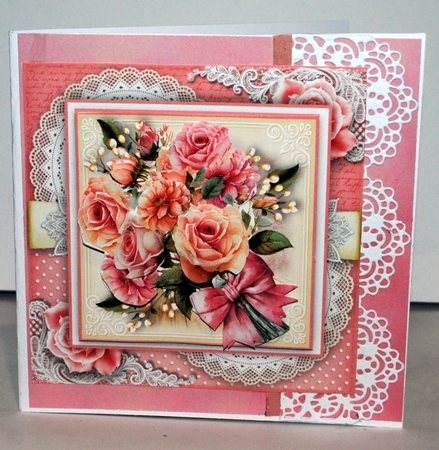 The Pink and Peach bouquet by Kristina Norbat