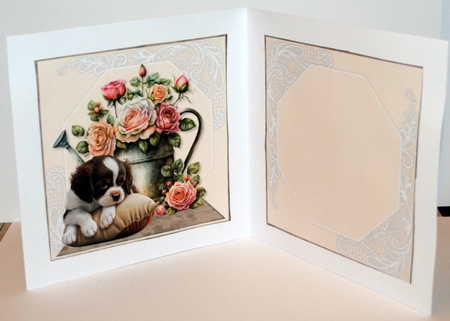 VintagePuppy & Wateringcan Mini Kit by Kristina Norbat