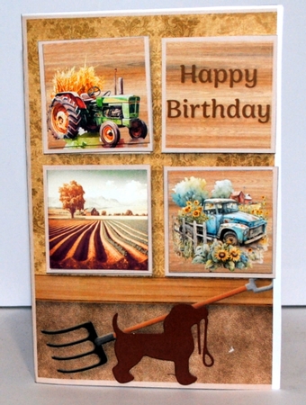 Down on the Farm - Squares Card Mini Kit by Kristina Norbat