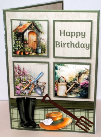 In the Garden - Squares Card Mini Kit by Kristina Norbat