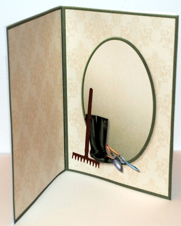 In the Garden - Squares Card Mini Kit by Kristina Norbat