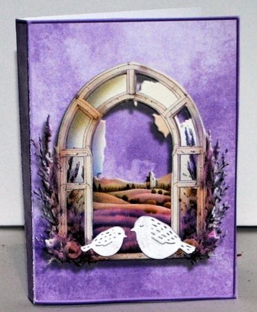 Lavender Notelets Kit by Kristina Norbat