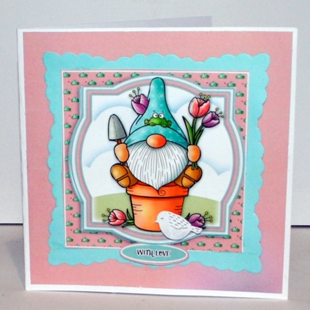 Spring Gnome With Ages 2 to 8 Yrs by Kristina Norbat