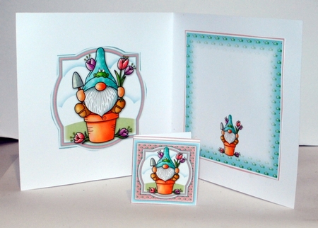 Spring Gnome With Ages 2 to 8 Yrs by Kristina Norbat