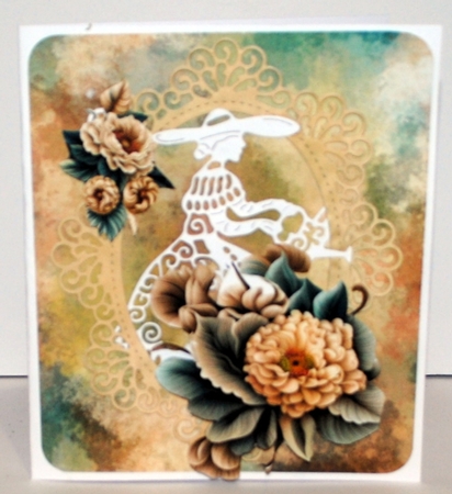 AI CU Light Brown Flowers by Kristina Norbat