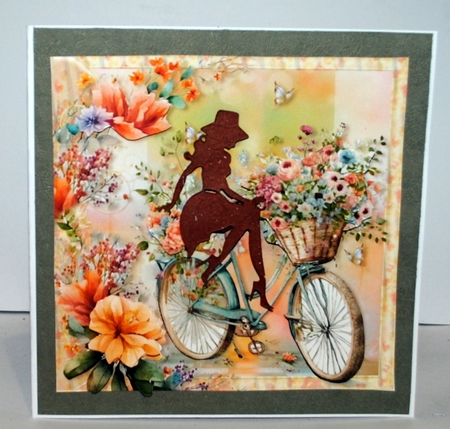 Bicycle Flower Basket Mini Kit by Kristina Norbat