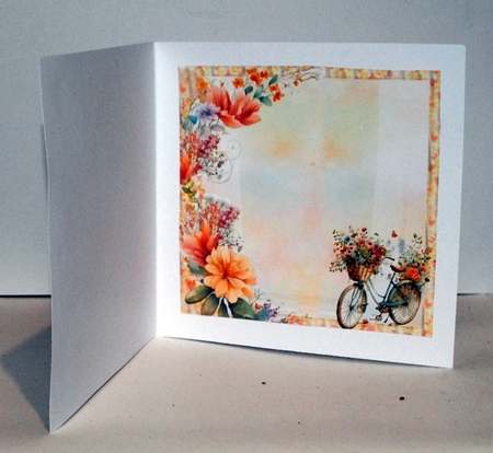 Bicycle Flower Basket Mini Kit by Kristina Norbat