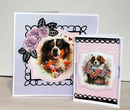 PRETTY IN PINK DOGS by Kristina Norbat