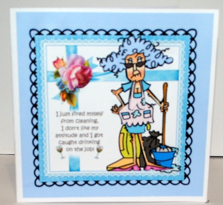 Stella fired from cleaning 7x7 & A5 mini kit by Kristina Norbat